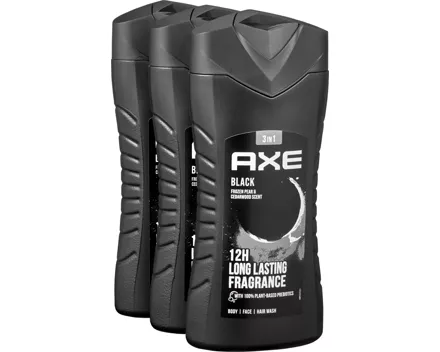 Axe Body Face Hair Wash Black