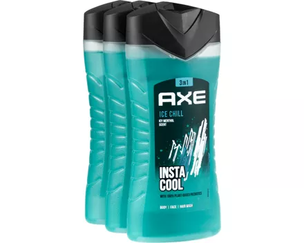 Axe Body Face Hair Wash Ice Chill