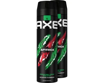 Axe Deo Aero Africa 2 x 200 ml