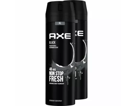 Axe Deo Aero Black 2 x 200 ml