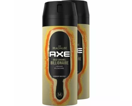 Axe Deo Aero Magnum Gold Caramel 2 x 150 ml