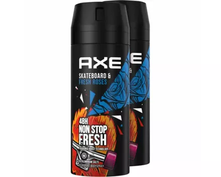 Axe Deo Aero Skateboard & Fresh Rose 2 x 150 ml