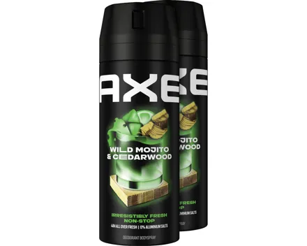 Axe Deo Aero Wild Mojito 2 x 150 ml