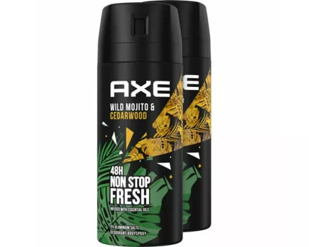 Axe Deo Aero Wild Mojito 2 x 150 ml