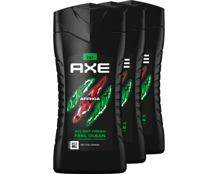Axe Dusch Africa 3 x 250 ml