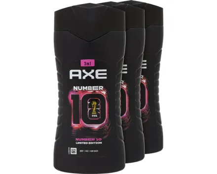 Axe Dusch Number 10 3 x 250ml