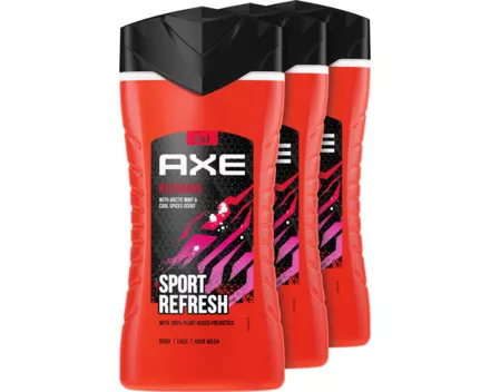 Axe Dusch Recharge Sport Refresh 3 x 250 ml