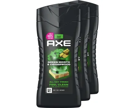 Axe Dusch Wild Green Mojito 3 x 250 ml