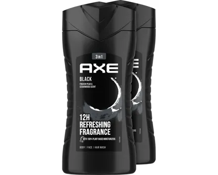 Axe Duschgel Black 2x250 ml