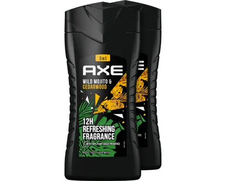 Axe Duschgel Wild Green 2x250 ml