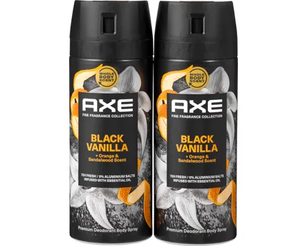 Axe Fine Fragrance Deo Bodyspray Black Vanilla