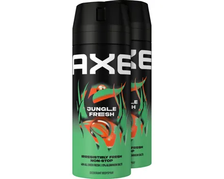 Axe Körperspray Jungle Fresh 2 x 150 ml