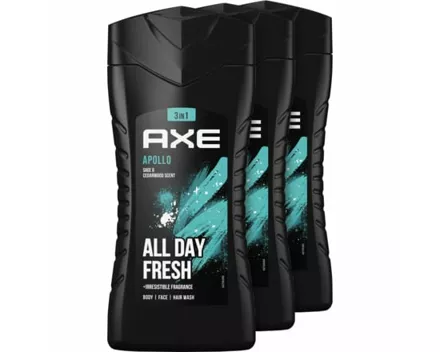 AXE Showergel Apollo 3 x 250 ml