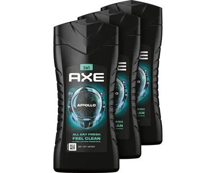 AXE Showergel Apollo 3 x 250 ml