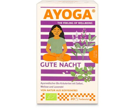 Ayoga Bio Gute Nacht 20 Portionen