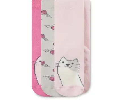 Baby-Antirutsch-Socken, 3er-Pack
