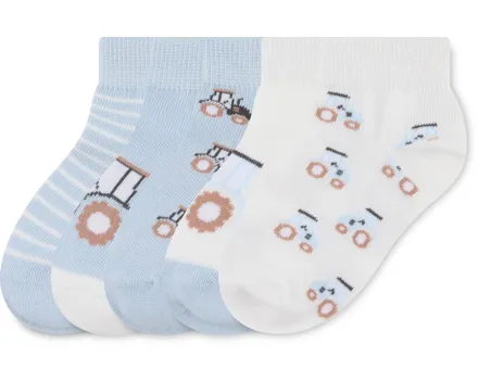 Baby-Kurzsocken, 5er-Pack