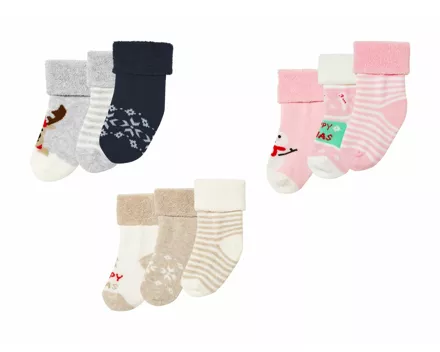 Baby-Socken, 3er