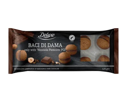Baci di Dama mit Kakao