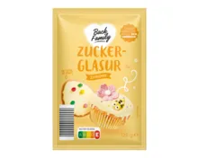 BACK FAMILY Fertigglasur, gelb