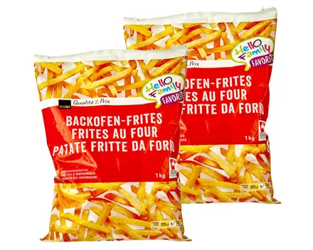 Backofen-Frites 2x 1000g