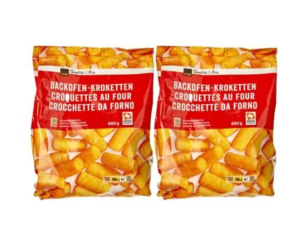 Backofen Kroketten 2x600g
