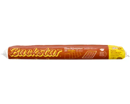 Backstar Backpapier