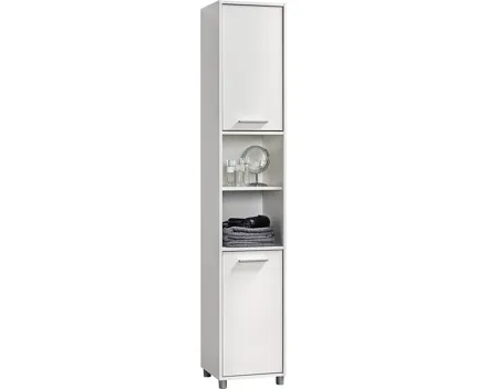 Badhochschrank Betty 3 Dekor weiss 35 x 191 x 34 cm