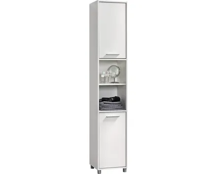 Badhochschrank Betty 3 Dekor weiss 35 x 191 x 34 cm