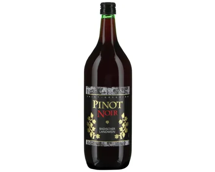 Badischer Landwein Pinot Noir Saint Gregoire – Rotwein, Deutschland (1l)