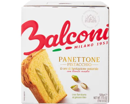 Balconi Panettone Pistacchio