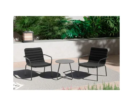 Balkonset Merano schwarz