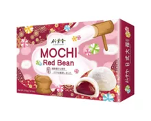 BAMBOO HOUSE Mochi Klebreiskuchen mit roten Bohnen