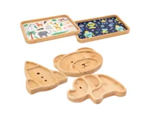 Bambus Kinderteller / Tablett