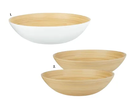 Bambus-Schale/Set