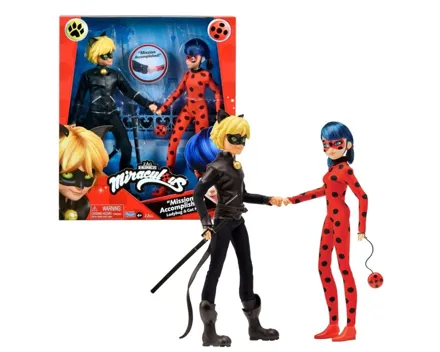 Bandai Miraculous Duo Ladybug&Cat 26cm