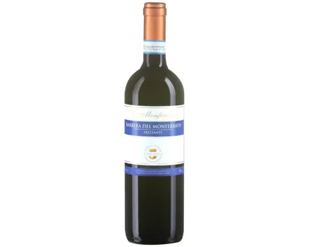 Barbera Monferrato DOC Frizzante La Monferrina Araldica (2023) – Rotwein, Italien (0.75l)
