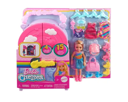 Barbie Chelsea Kleiderschrank Spielset