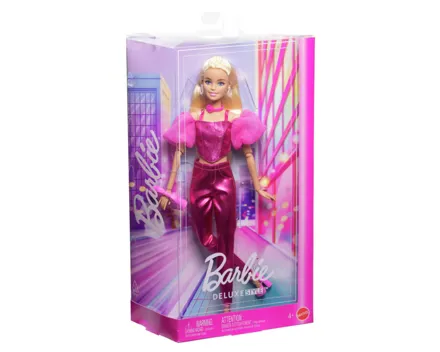 Barbie Deluxe Style im pinken Metallic Outfit
