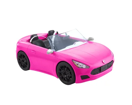 Barbie Glam Cabrio Auto Pink & Schwarz