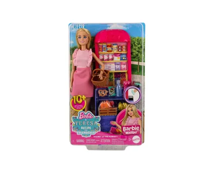 Barbie Malibu Marktstand Spielset 3+ Jahre