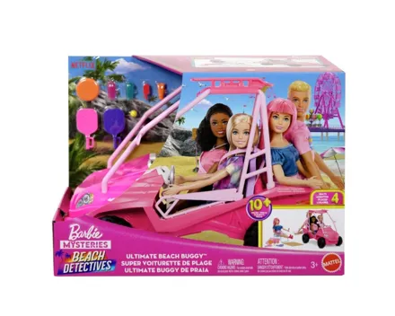 Barbie Mysteries: Mission Strand Ultimativer Strand-Buggy und Puppe
