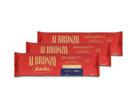 Barilla Al Bronzo Spaghetti 3x500g
