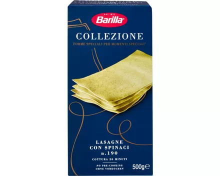 Barilla Collezione Lasagne con Spinaci n. 190