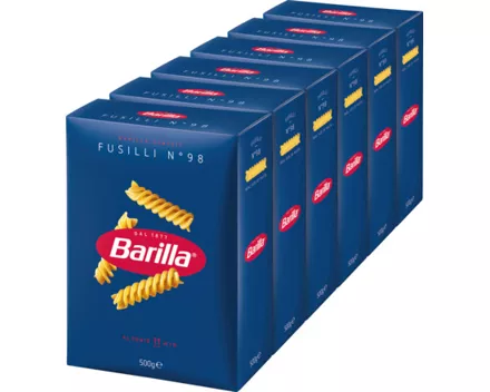 Barilla Fusili 6 x 500 g