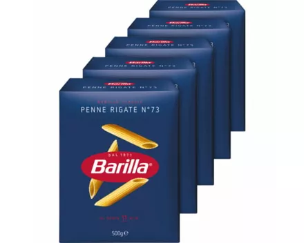 Barilla Penne Rigate 5 x 500 g