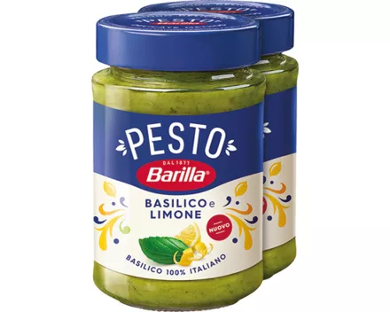 Barilla Pesto Basilico e Limone 2 x 190 g