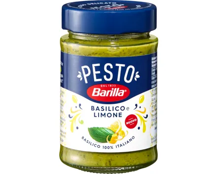 Barilla Pesto Basilico e Limone