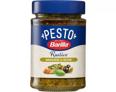 Barilla Pesto Rustico Basilico e Olive