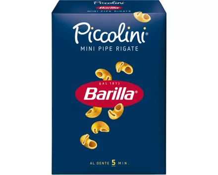 Barilla Piccolini Mini Pipe Rigate